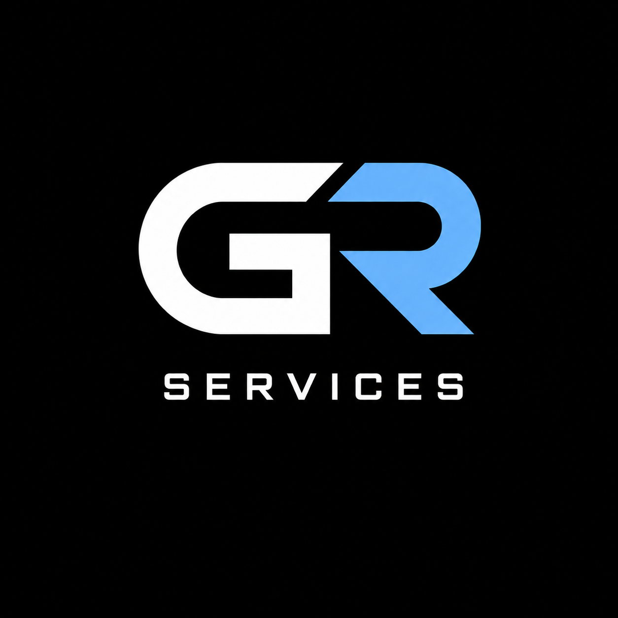GR Services logo design